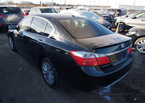 2014 Honda Accord Ex-L V-6 from USA, damaged, VIN 1HGCR3F86EA000153